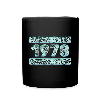 1978 - Tasse einfarbig - Schwarz - Vorne