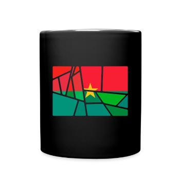 Burkina Faso - Mug uni - noir - Devant