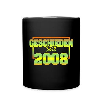 2008 - Tasse einfarbig - Schwarz - Vorne
