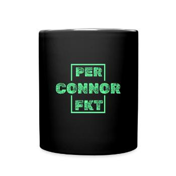 Perfekt Connor - Tasse einfarbig - Schwarz - Vorne