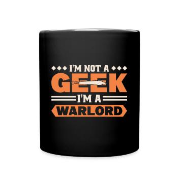 LARP live-action role-playing game - Full Colour Mug - black - Front