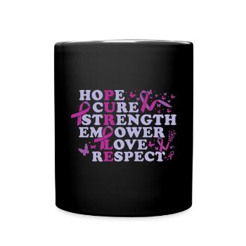 Epilepsy Awareness Month - Full Colour Mug - black - Front