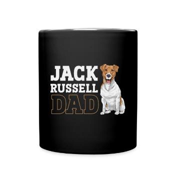 Jack Russell Terrier - Mug uni - noir - Devant