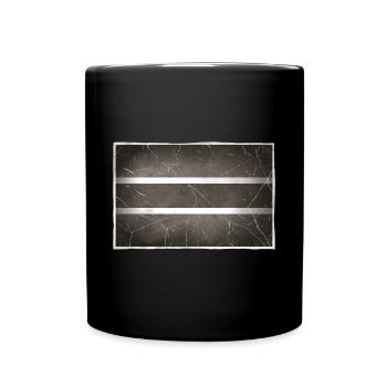 Don pour la Gambie - Mug uni - noir - Devant