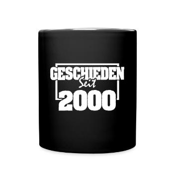 Ehefrau 2000 - Tasse einfarbig - Schwarz - Vorne