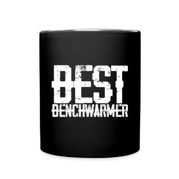 Best Benchwarmer 3 - Full Colour Mug - black - Front