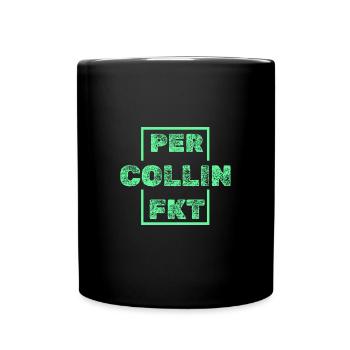 Geschenk für Collin - Tasse einfarbig - Schwarz - Vorne