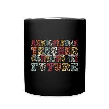 La formation des enseignants agricoles de demain - Mug uni - noir - Devant