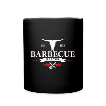 Barbecue Master - Tasse einfarbig - Schwarz - Vorne
