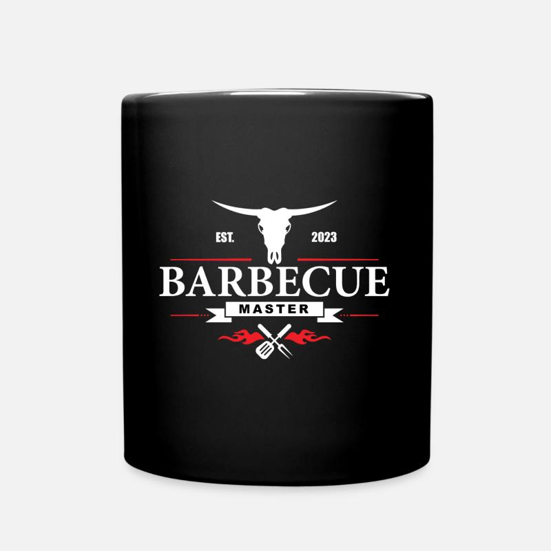 Barbecue Master - Full Colour Mug - black