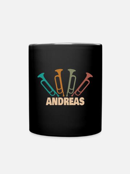 Tube Andreas - Tasse einfarbig - Schwarz