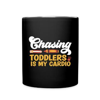 Childcare Teacher Educator - Full Colour Mug - black - Front