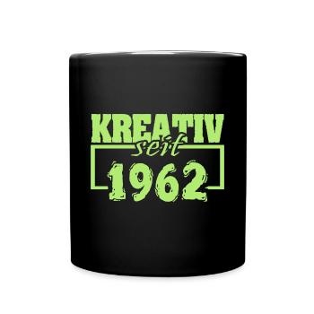 1962 - Tasse einfarbig - Schwarz - Vorne