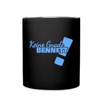 Lustig Bennett - Tasse einfarbig - Schwarz - Vorne