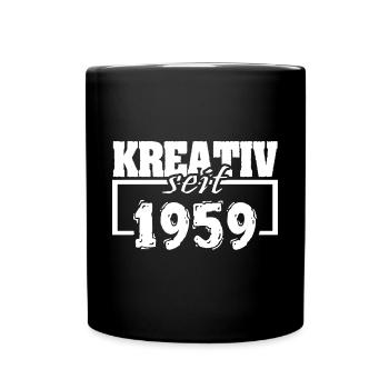 Schauspielerin 1959 - Tasse einfarbig - Schwarz - Vorne