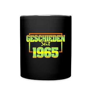 Jahr 1965 - Tasse einfarbig - Schwarz - Vorne