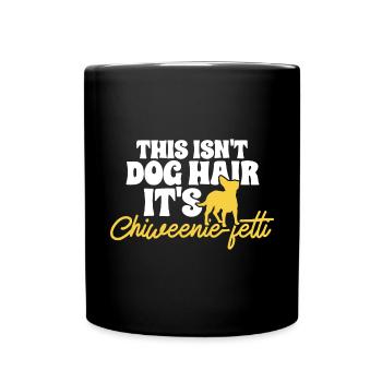 Chiweenie Chien - Mug uni - noir - Devant