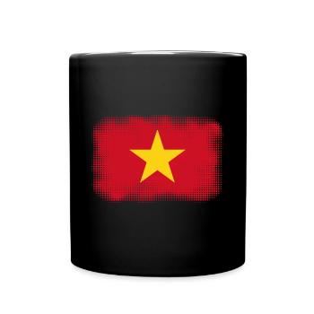 Pays: Vietnam - Mug uni - noir - Devant