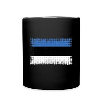 Estonia - Full Colour Mug - black - Front