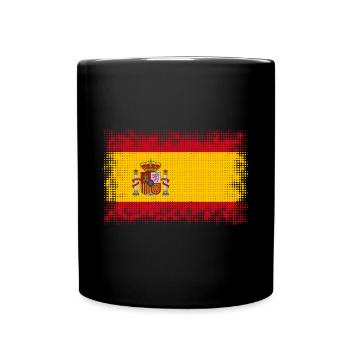 Spanien Spanien - Tasse einfarbig - Schwarz - Vorne