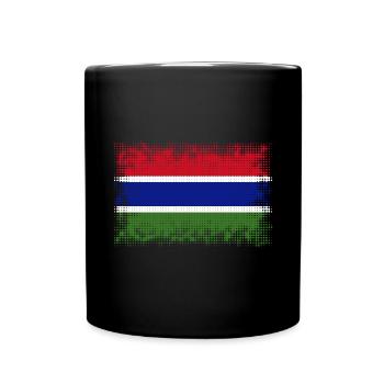 Cadeau pour la Gambie - Mug uni - noir - Devant