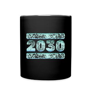 2030 - Full Colour Mug - black - Front