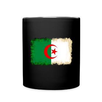 Gift for Algeria - Full Colour Mug - black - Front