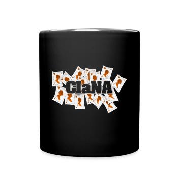 Geschenk für Ciana - Tasse einfarbig - Schwarz - Vorne