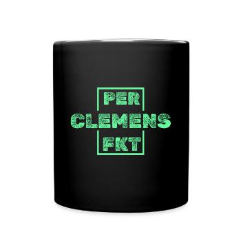 Clemens Clemens - Tasse einfarbig - Schwarz - Vorne