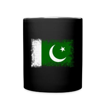 Le Pakistan comme drapeau - Mug uni - noir - Devant