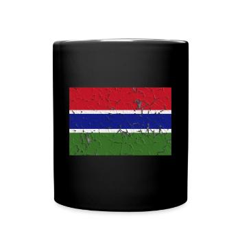 Cadeau pour la Gambie - Mug uni - noir - Devant