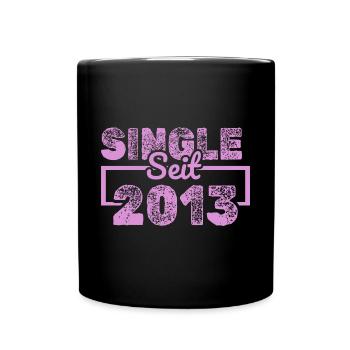 Single 2013 - Tasse einfarbig - Schwarz - Vorne