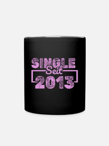 Single 2013 - Tasse einfarbig - Schwarz