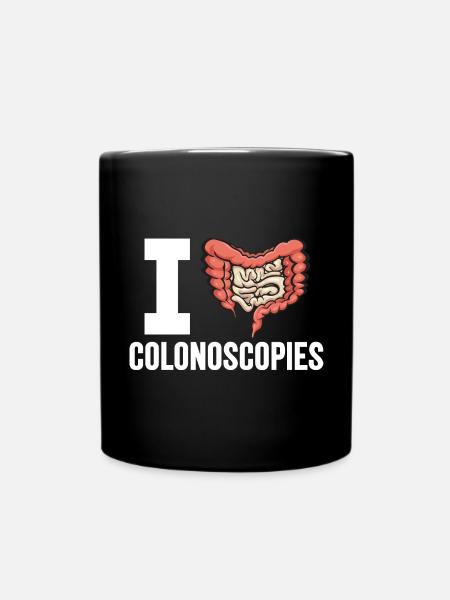 Gastro-entérologie Endoscopie Coloscopie - Mug uni - noir
