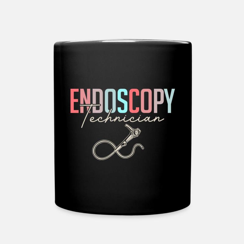 Gastro-entérologie Endoscopie Coloscopie - Mug uni - noir