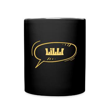 Lilli comme prénom - Mug uni - noir - Devant