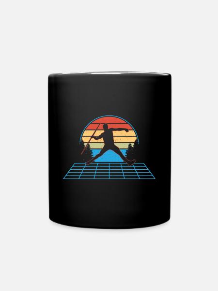 Speerwerfen Speerwerfen Geschenk - Tasse einfarbig - Schwarz