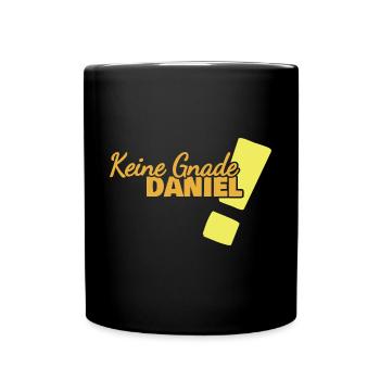 Geschenk für Daniel - Tasse einfarbig - Schwarz - Vorne
