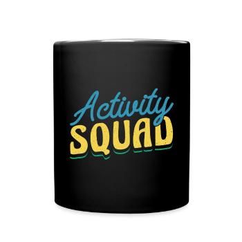 Activity Assistant Squad Team - Tasse einfarbig - Schwarz - Vorne