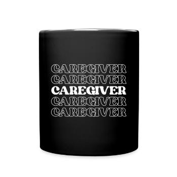 Caretaker Guardian Nanny Babysitter Nursemaid - Full Colour Mug - black - Front
