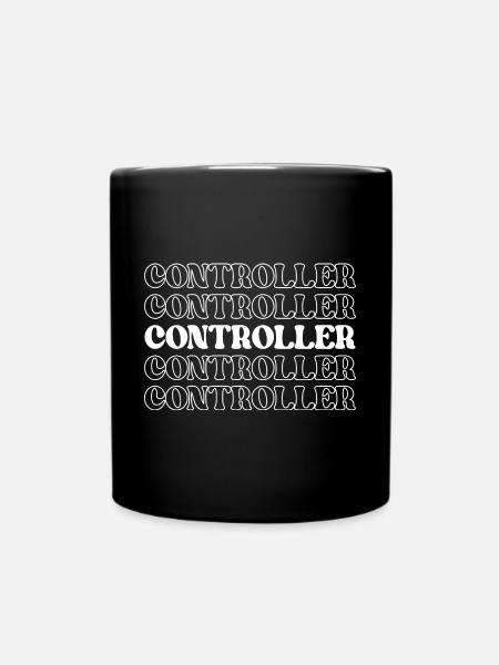 Controller Buchhalter Wirtschaftsprüfer Chief Financial - Tasse einfarbig - Schwarz