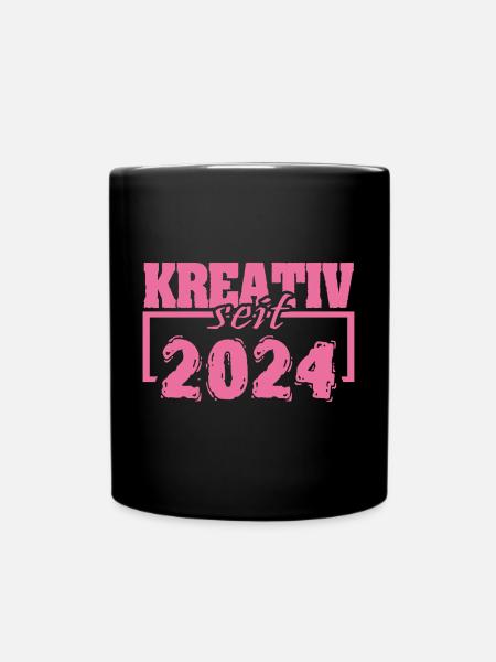 Peinture 2024 - Mug uni - noir