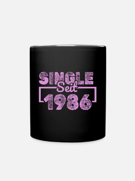 1986 1986 - Tasse einfarbig - Schwarz