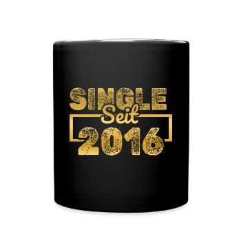 2016 2016 - Tasse einfarbig - Schwarz - Vorne