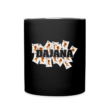 Dajana - Tasse einfarbig - Schwarz - Vorne