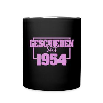 1954 - Tasse einfarbig - Schwarz - Vorne