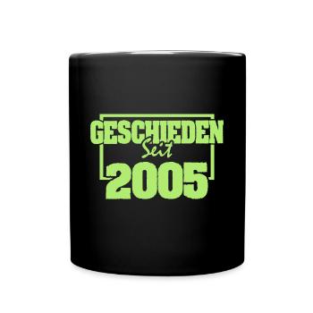 Single 2005 - Tasse einfarbig - Schwarz - Vorne