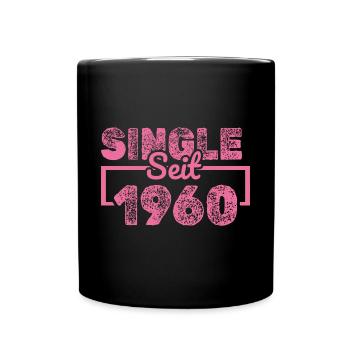 1960 - Tasse einfarbig - Schwarz - Vorne