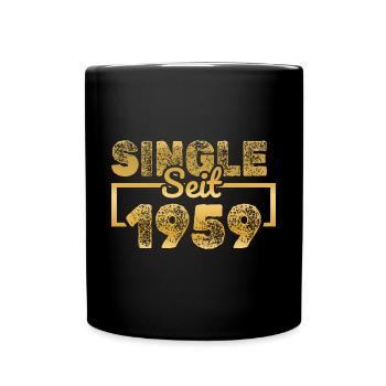 Single 1959 - Tasse einfarbig - Schwarz - Vorne