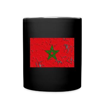 Cadeau pour le Maroc - Mug uni - noir - Devant
